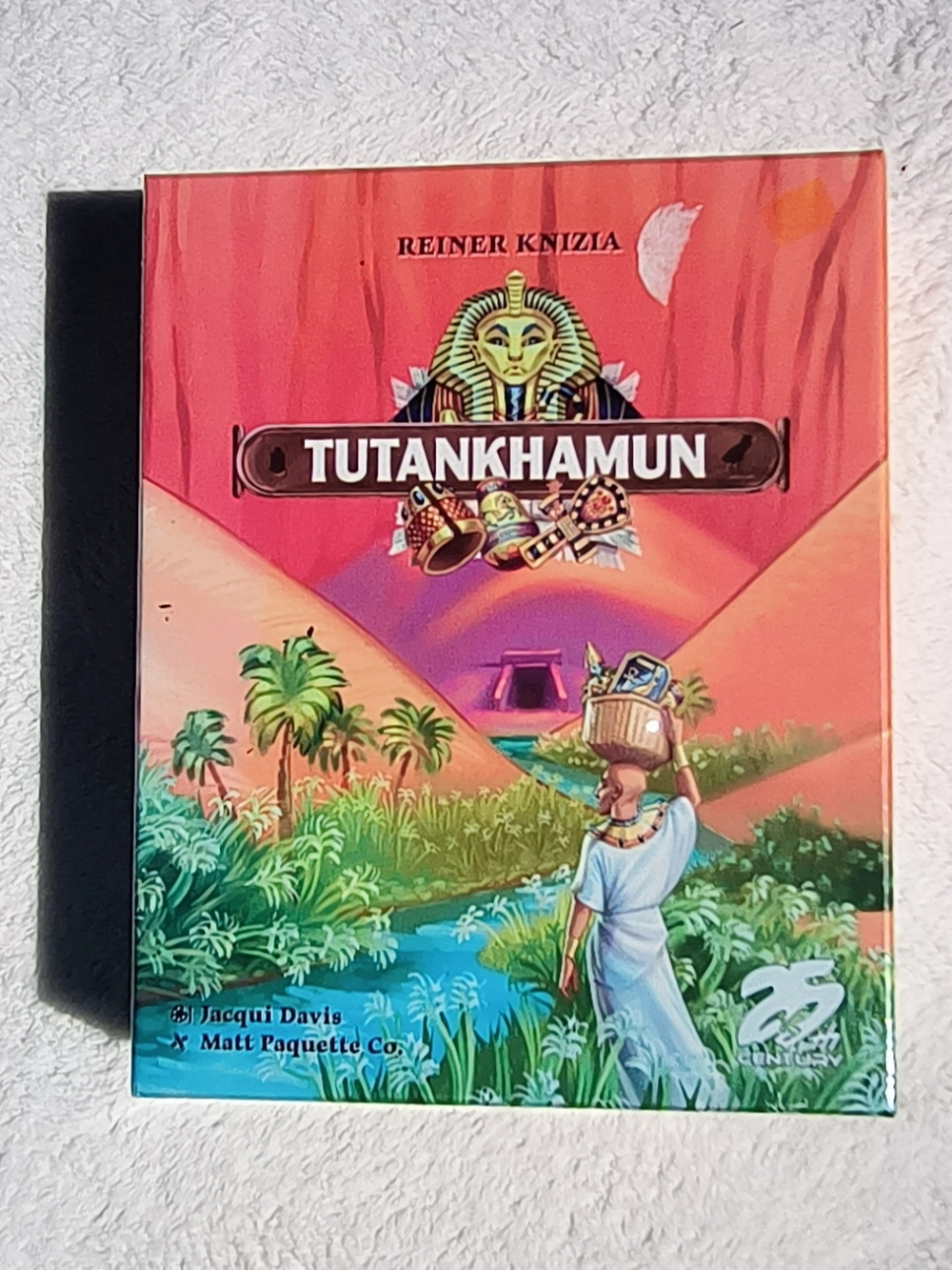 Tutankhamun Kids Board Game by — Vibrant Pink & Teal